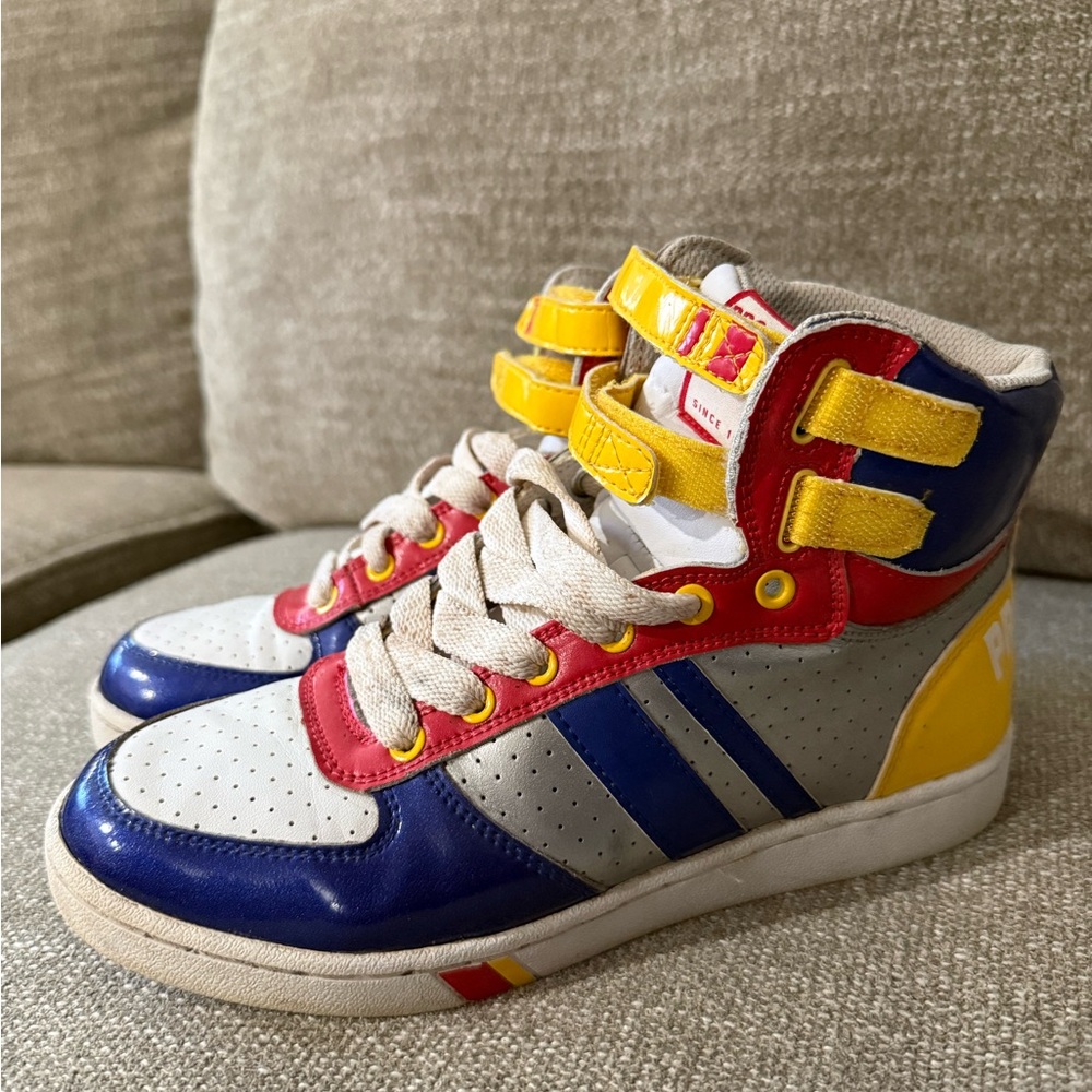 Pro-Keds Colorblock High-Top Sneakers | Men’s Size 7 | Retro Style